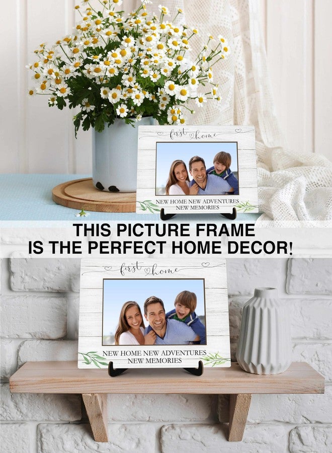 KFNER House Warming Picture Frame Gift, New Home New Adventures New Memories Photo Frame Gifts for Women Men Newlyweds New Homeowner, First Home Greenery Picture Frame for Housewarming Favors -28 - Image 3